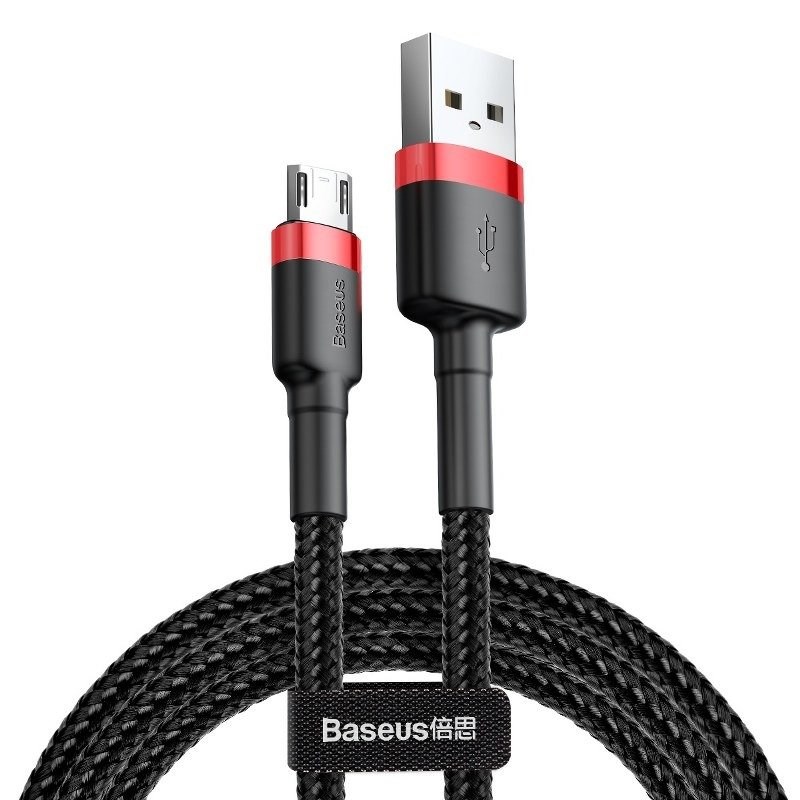 Baseus Cafule USB cable 2 m USB A Micro-USB A Black, Red