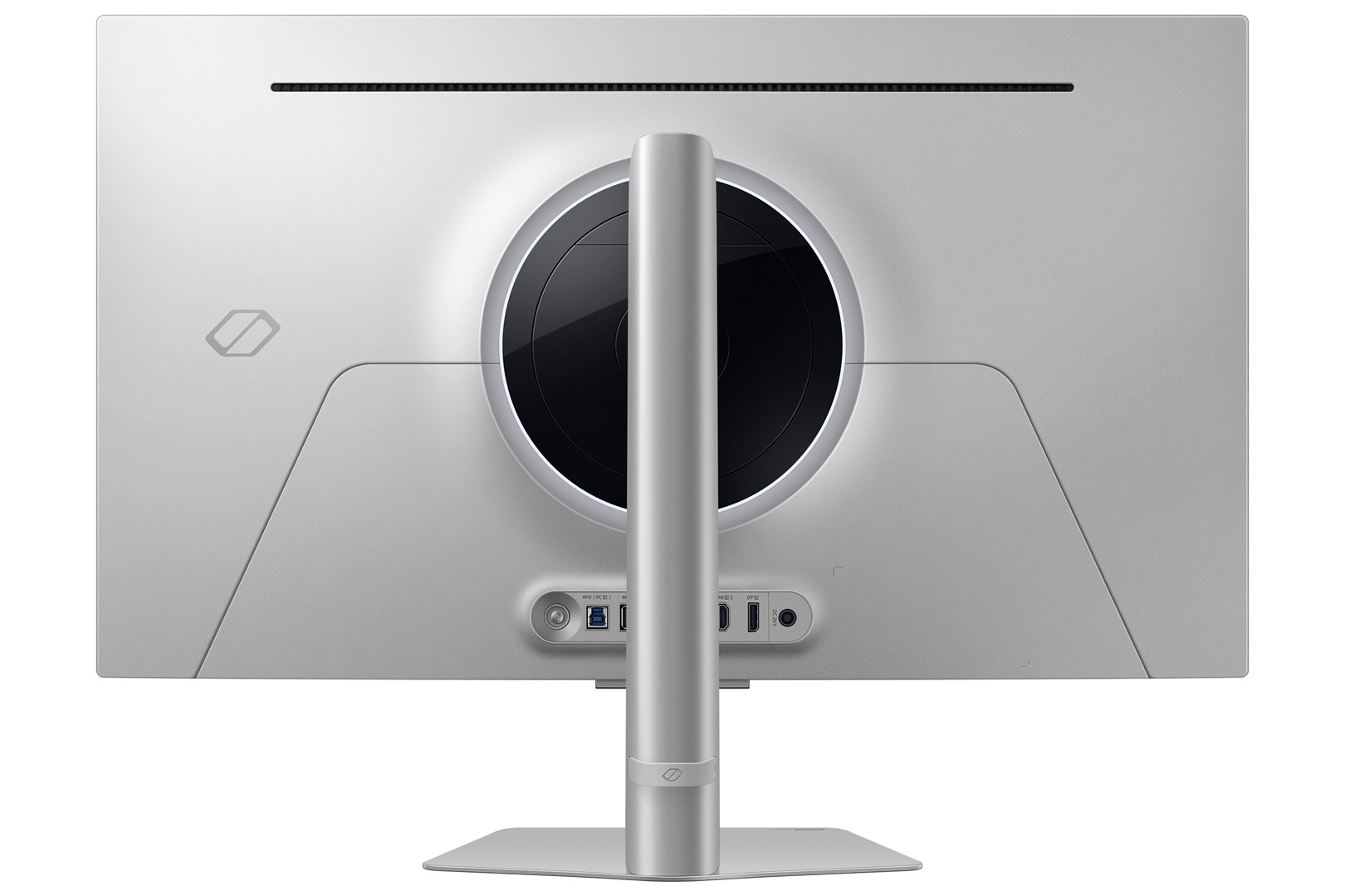 Samsung G80SD computer monitor 81.3 cm (32") 3840 x 2160 pixels 4K Ultra HD OLED Silver