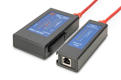 Digitus Cable tester, network, RJ45, Single side Tester