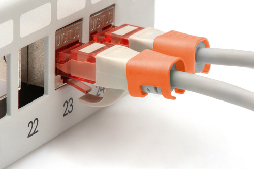 Digitus Color clips for Patch cable - Orange