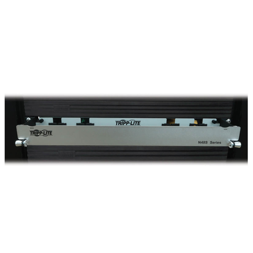 Tripp Lite Preloaded Fiber Panel, 1U - 2x (12x LC/LC Duplex M/M) 24F Trunk Cables, OS2 Singlemode, 10 m (32.8 ft.)