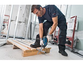 Bosch GSA 18 V-LI C Professional Black, Blue, Red