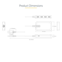 5G4AB-USB-A-HUB - Cables & Adaptors by StarTech.com