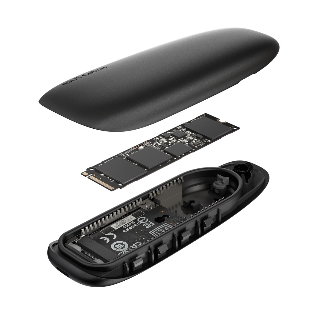 ASUS COBBLE Black (ESD-A1A/BLK) SSD enclosure M.2