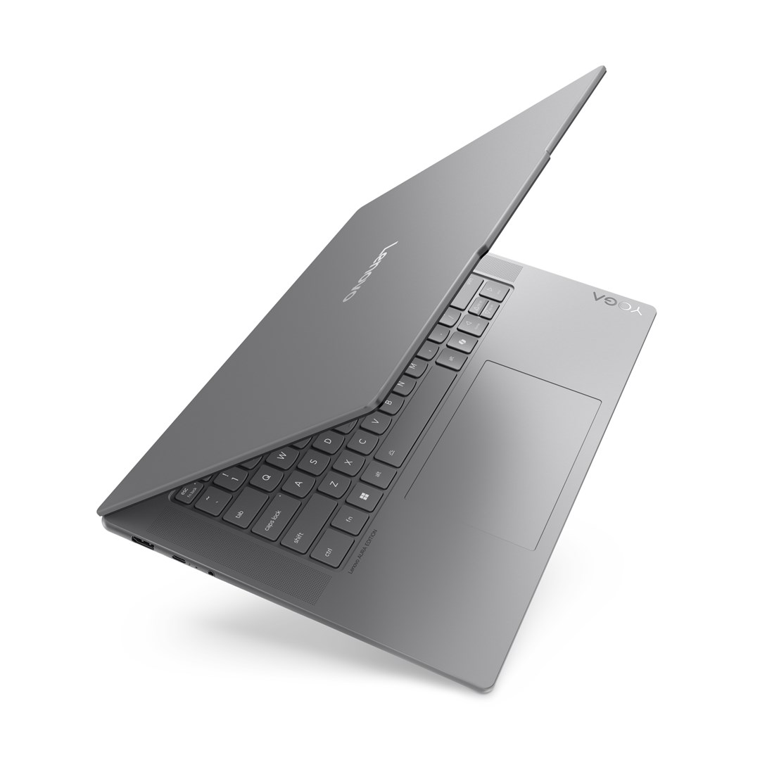 Lenovo Yoga Slim 7i Gen 9 Aura Edition Intel Core Ultra 7 256V Laptop 38.9 cm (15.3") Touchscreen 2.8K 16 GB LPDDR5x-SDRAM 512 GB SSD Wi-Fi 7 (802.11be) Windows 11 Home Grey