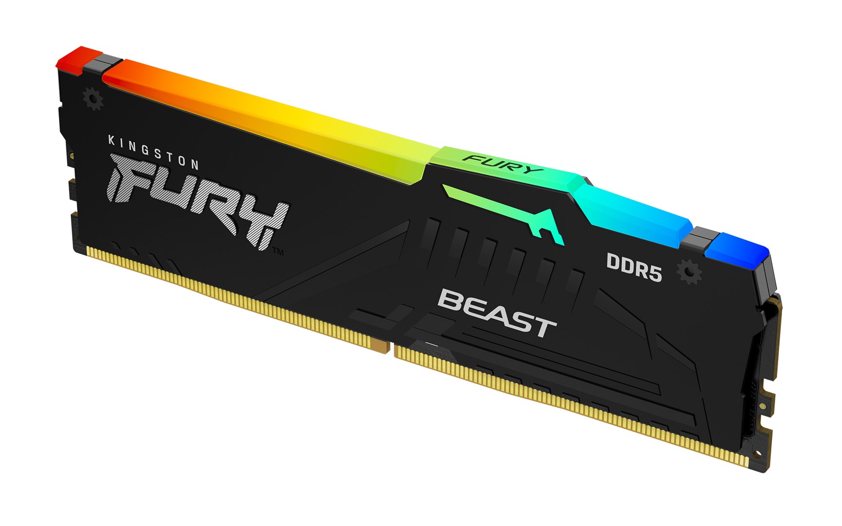Kingston Technology FURY Beast 128GB 5200MT/s DDR5 CL40 DIMM (Kit of 4) RGB XMP