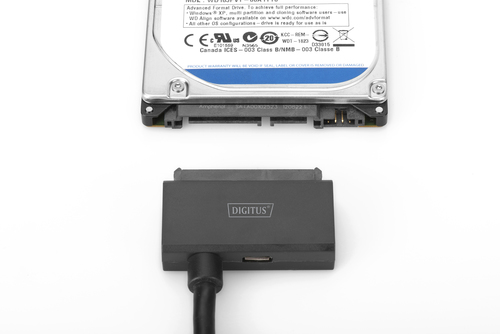 Digitus USB 3.1 Type-C™ - SATA 3 adapter cable for 2.5" SSDs/HDDs