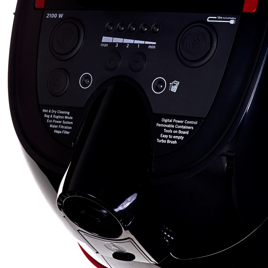 Bosch Serie 4 BWD421POW vacuum Cylinder vacuum Dry&wet 2100 W Combi