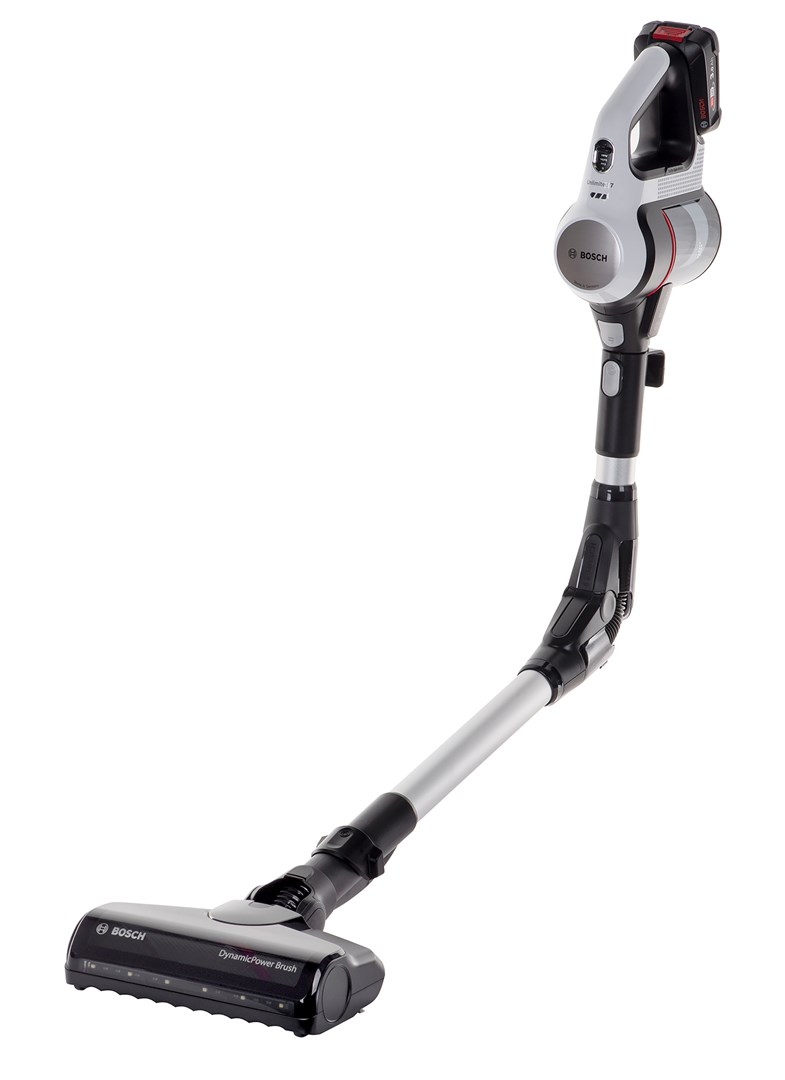 Bosch BBS711W stick vacuum/electric broom 2-in-1 stick vacuum Battery Dry Hygiene Filter Bagless 0.3 L White