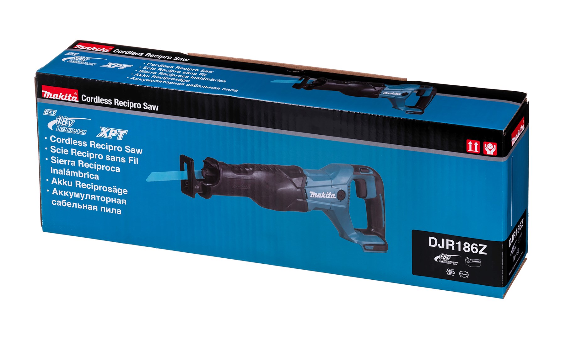 Makita DJR186Z sabre saw 3.2 cm Black Blue