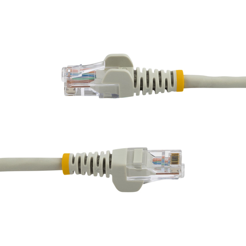StarTech.com Cat5e Patch Cable with Snagless RJ45 Connectors - 2m, Gray