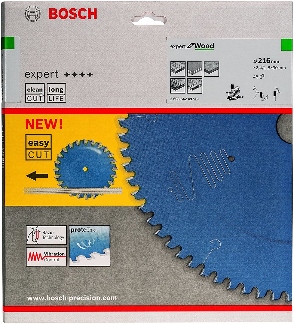 Bosch ‎2608642497 circular saw blade 21.6 cm 1 pc(s)