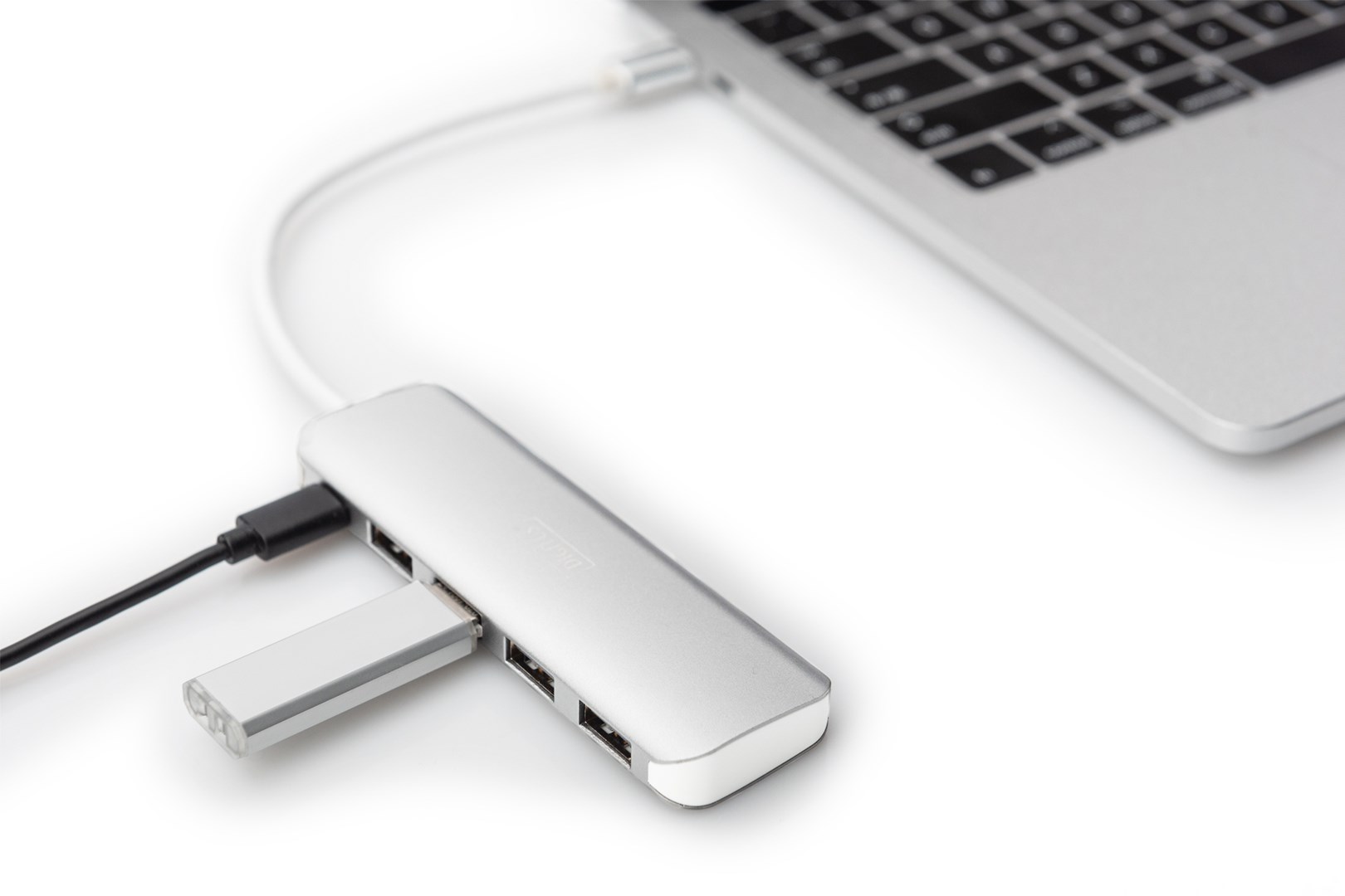 Digitus USB Type-C™ 4 port hub (USB 3.0) + PD