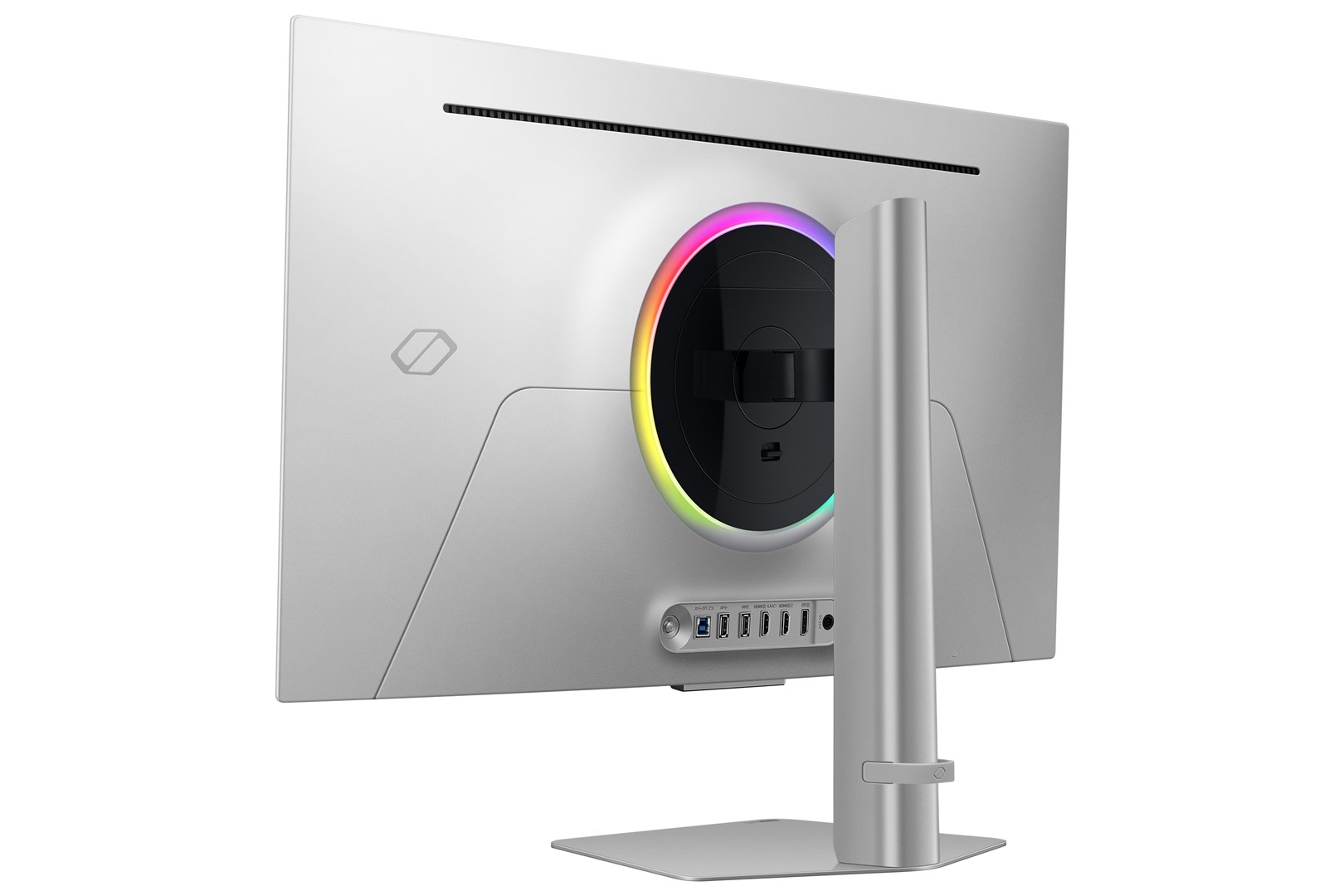 Samsung G80SD computer monitor 81.3 cm (32") 3840 x 2160 pixels 4K Ultra HD OLED Silver