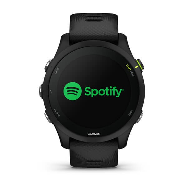 Garmin Forerunner 255 Music 3.3 cm (1.3") MIP 46 mm Digital 260 x 260 pixels Touchscreen Black Wi-Fi GPS (satellite)