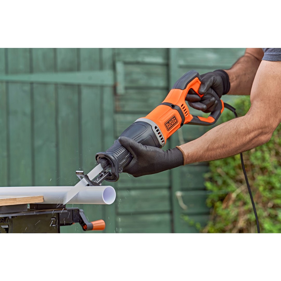 Black & Decker BES301-QS reciprocating saw 2800 spm 750 W Black  Orange