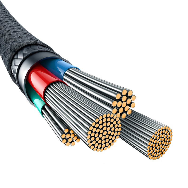 Baseus Unbreakable USB A to USB C cable 2 m 100 W White