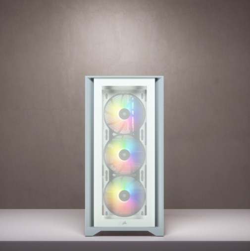 Corsair iCUE 4000X RGB Midi Tower White