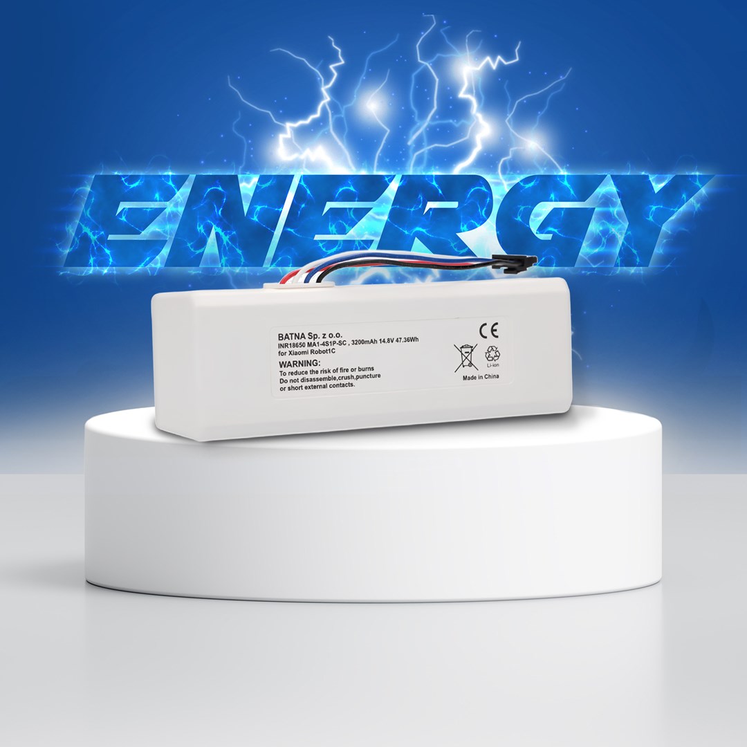 Battery for Xiaomi Robot 1C P1904-4S1P-MM  3200mAh  47.36Wh  STYTJ01ZHM Mijia 1C P1904-4S1P-MM (Dreame MC1808)