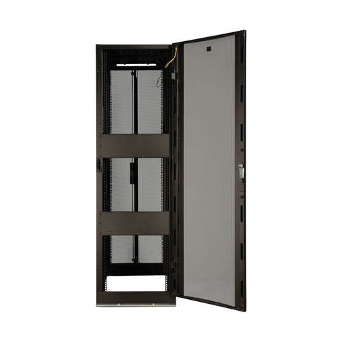 Tripp Lite SR42UBZ4 42U SmartRack Seismic-Certified Standard-Depth Rack Enclosure Cabinet with doors & side panels