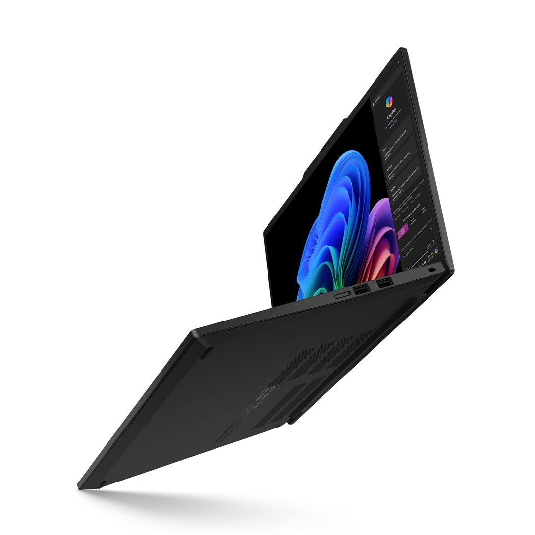 Lenovo ThinkPad T14s Gen 6 (Snapdragon) Copilot+ PC Qualcomm Snapdragon X1E-78-100 Laptop 35.6 cm (14") Touchscreen WUXGA 32 GB LPDDR5x-SDRAM 1 TB SSD Wi-Fi 7 (802.11be) Windows 11 Pro US English Black
