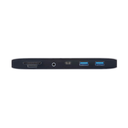 Tripp Lite MTB3-DOCK-03INT Thunderbolt 3 Dock with USB-C Compatibility, Dual Display - 8K DisplayPort, USB 3.2 Gen 2 10G, USB-A/USB-C Hub, GbE, International Plug Adapters