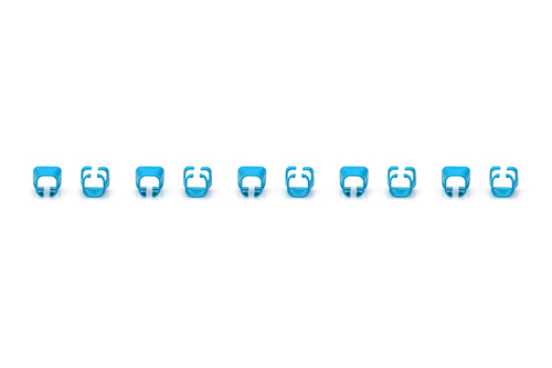 Digitus Color clips for Patch cable - Blue