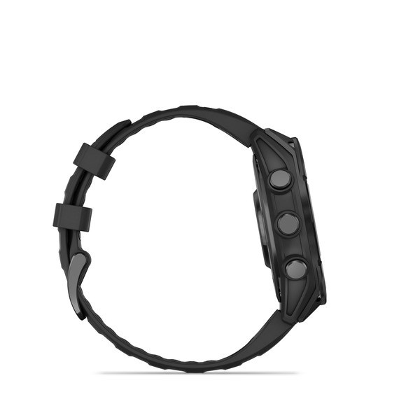 Garmin Fenix 8 3.56 cm (1.4") AMOLED 47 mm Digital 454 x 454 pixels Touchscreen Black Wi-Fi GPS (satellite)