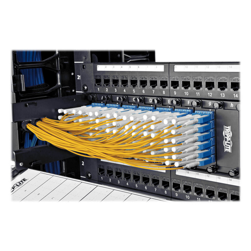 Tripp Lite N370-02M-T Duplex Singlemode 9/125 Fiber Patch Cable (LC/LC), Push/Pull Tabs, 2 m (6 ft.)