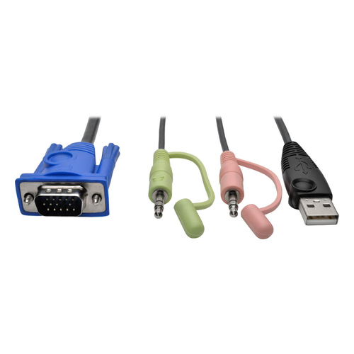Tripp Lite B055-001-USB-VA NetDirector USB Server Interface Unit with Virtual Media Support and Audio (B064-IPG Series)