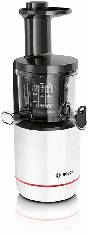 Bosch MESM500W juice maker Slow juicer 150 W Black, White
