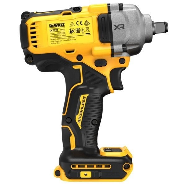 Impact wrench DEWALT DCF891P2T 18V 2x5Ah XR 812Nm Yellow Black