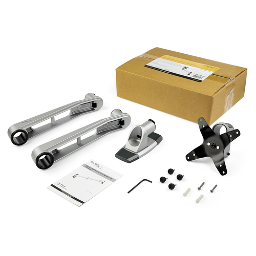 StarTech.com Wall Mount Monitor Arm - Articulating Ergonomic VESA Wall Mount Monitor Arm - 20" (52cm) Long - Single Display up to 34 inch - Swivel/Tilt/Rotate - Adjustable Screen Mount