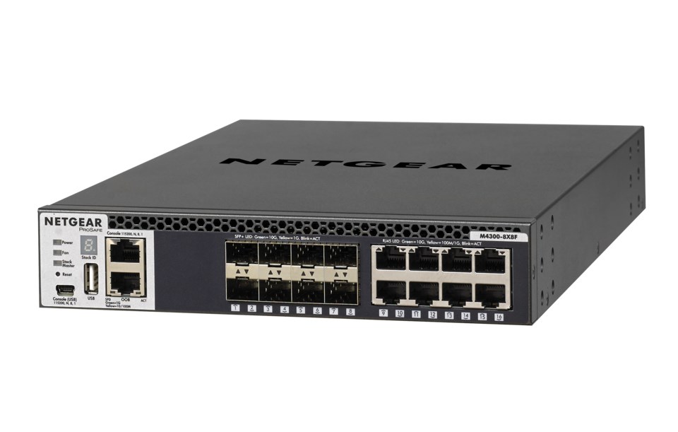 NETGEAR M4300-8X8F M...