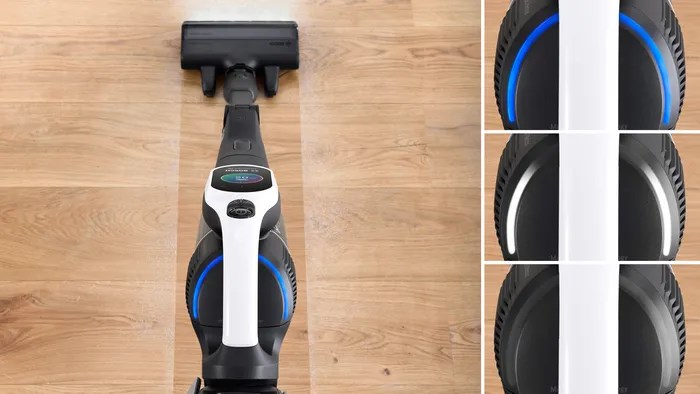 Bosch BCS1041WAC stick vacuum/electric broom Battery Dry HEPA Bagless 0.4 L 23.5 W Black, White 4 Ah