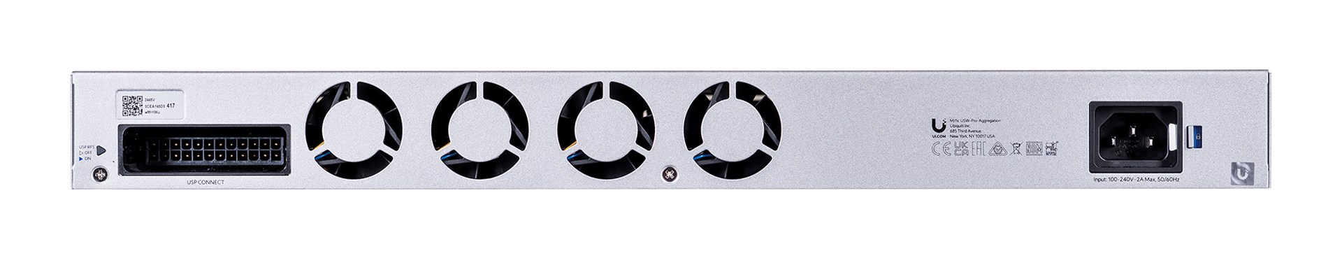 Ubiquiti UniFi Switch Pro Aggregation Managed L3 Grey