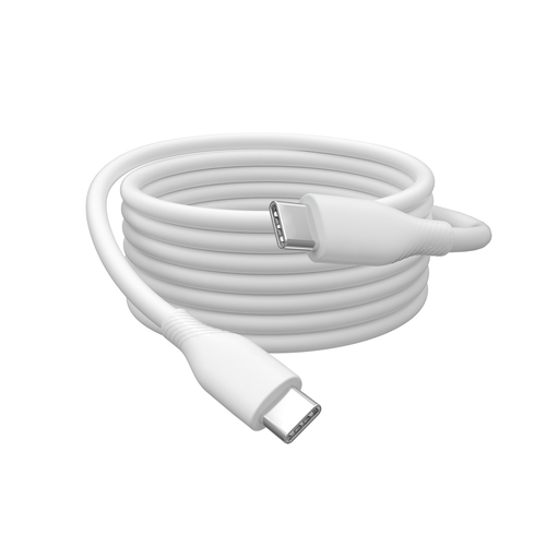 Digitus USB-C silicone connection cable, 1m, white