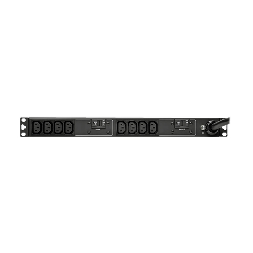 Tripp Lite PDUH32HV 7.7kW Single-Phase 200-240V Basic PDU, 10 C13 Outlets, IEC 309 32A Blue Input, 3.6 m Cord, 1U Rack-Mount
