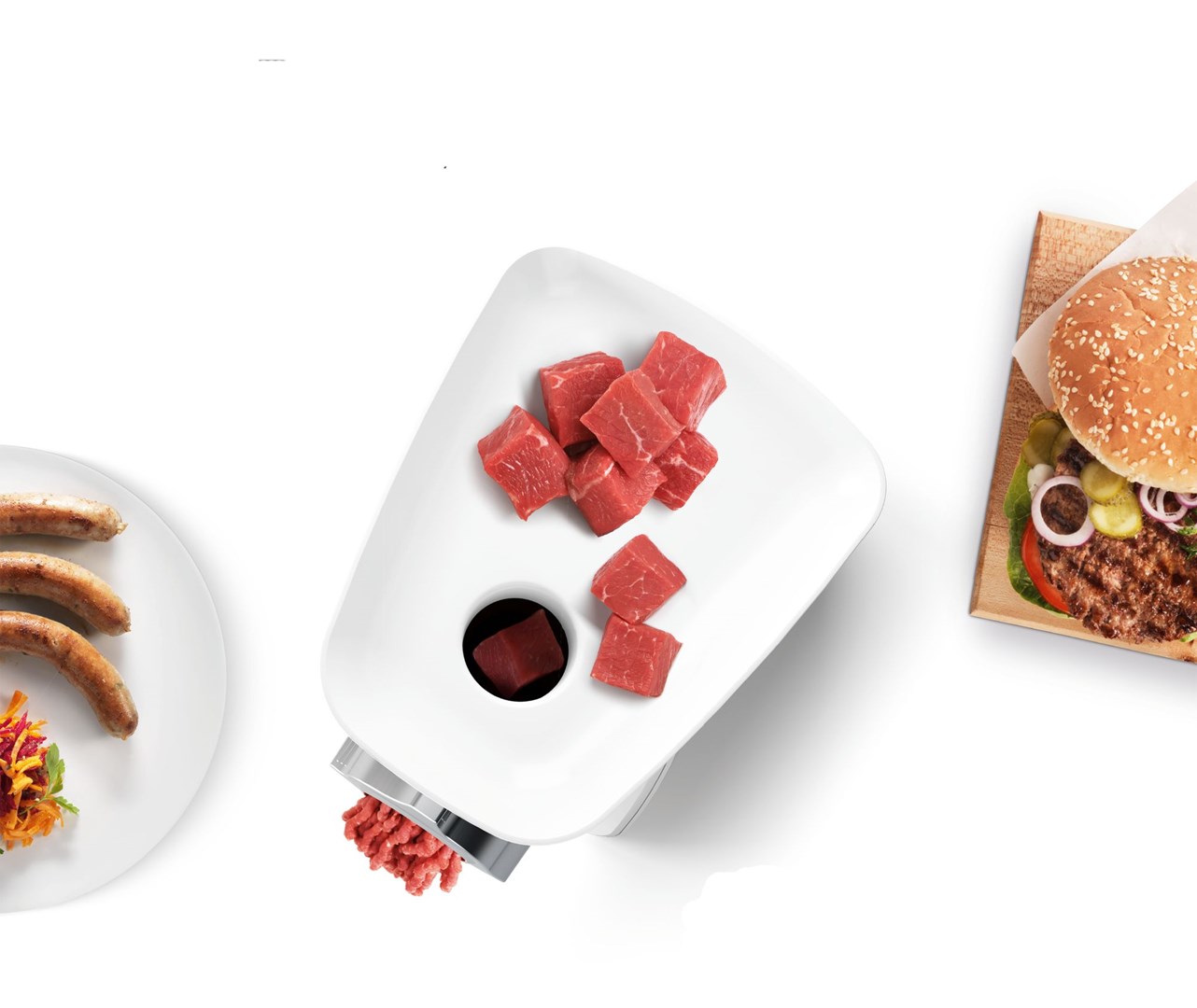 Bosch MFW2510W mincer 350 W White