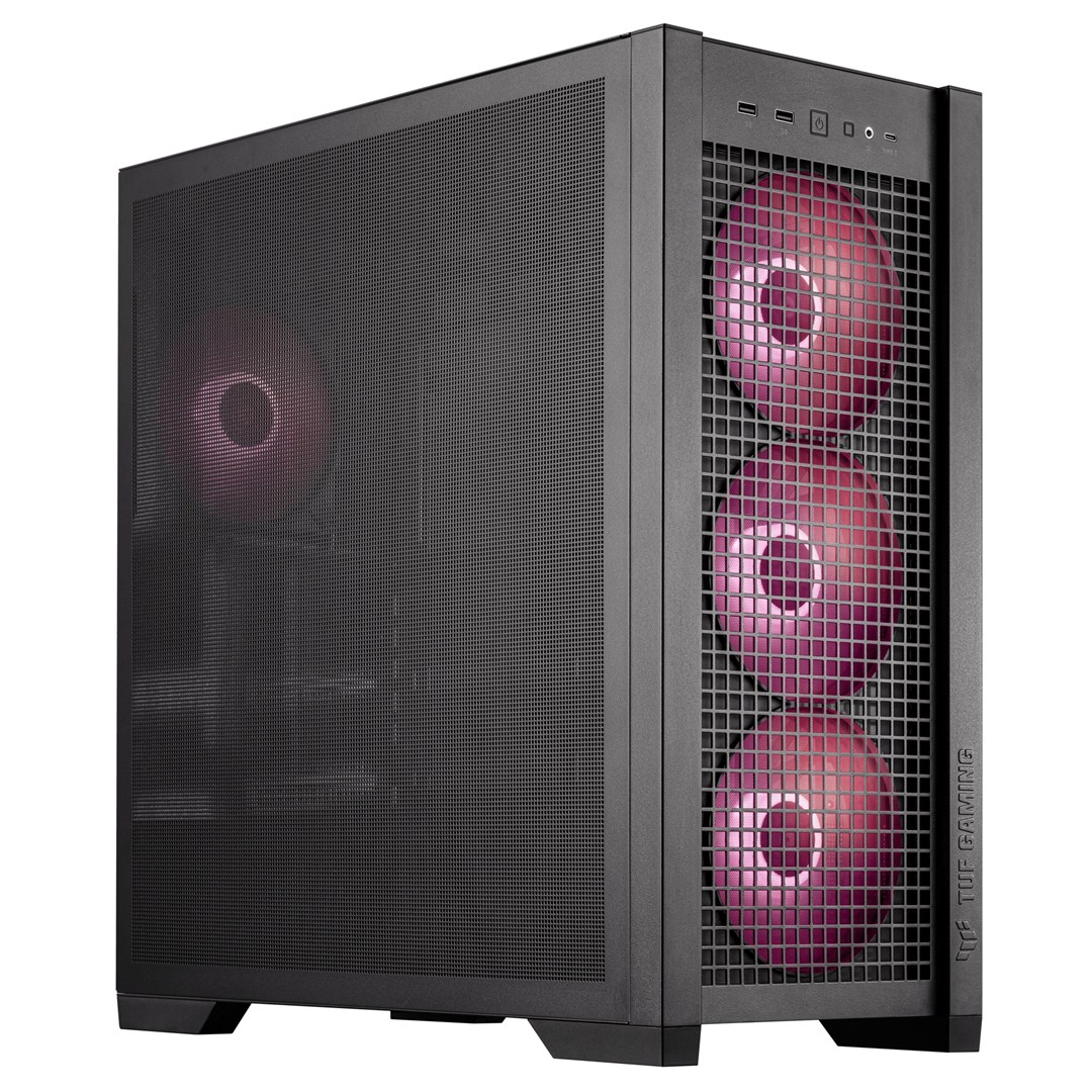 ASUS TUF Gaming GT302 ARGB Midi Tower Black