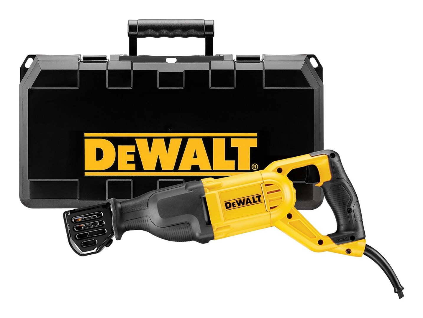DeWALT DWE305PK-QS reciprocating saw 2800 spm 1100 W Black  Yellow