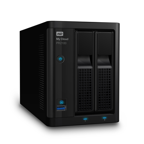 Western Digital My Cloud PR2100 NAS Desktop Intel® Pentium® N3710 4 GB DDR3L 4 TB HDD My Cloud OS Black