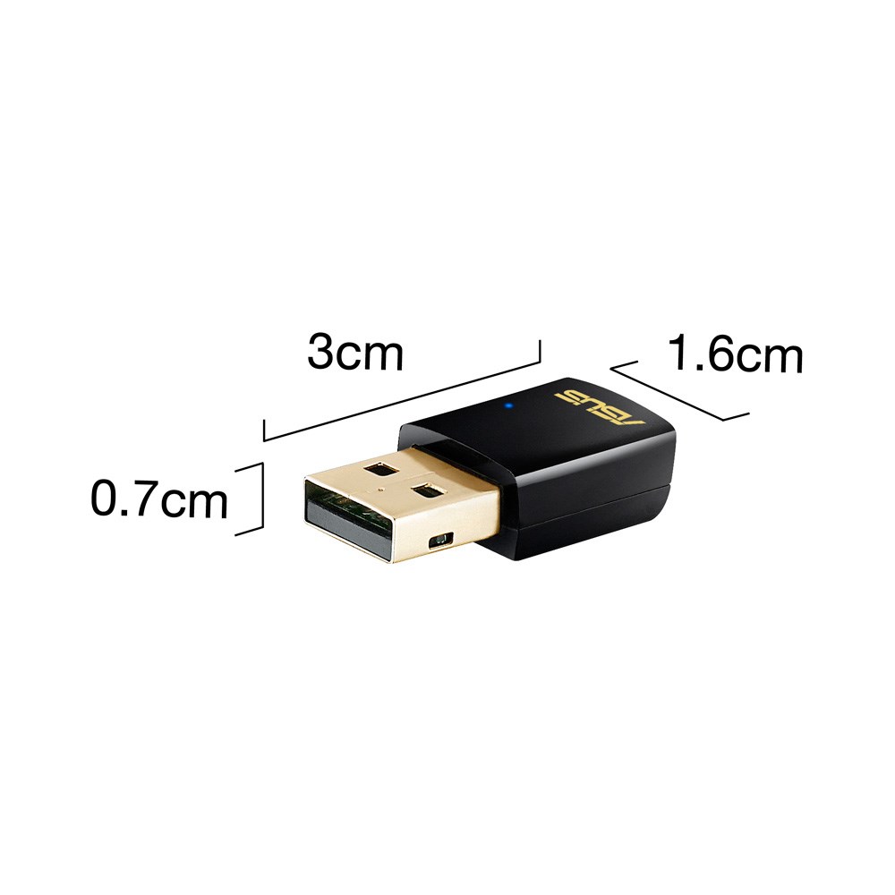 ASUS USB-AC51 network card WLAN 583 Mbit/s
