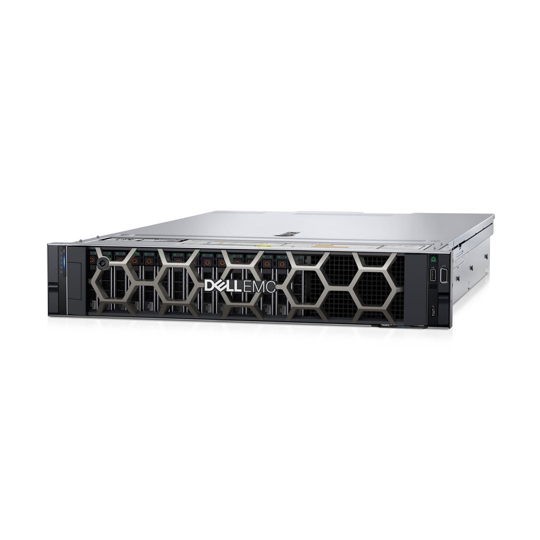 PowerEdge R550, Chassis 16x2.5 SAS/SATA, Xeon Silver 4309Y, 16GB, 1x480GB SSD SATA, Rails, Bezel, Broadcom 57412, PERC H755, iDRAC9 Ent 15G, 2x1100W, 3YPS