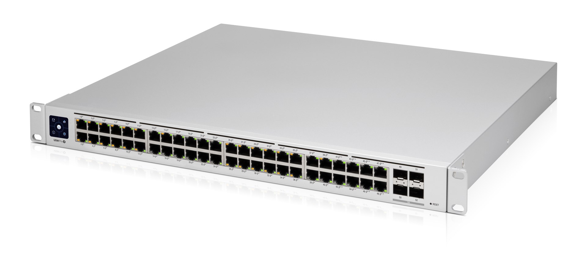 Ubiquiti UniFi Pro 48-Port PoE Managed L2/L3 Gigabit Ethernet (10/100/1000) Power over Ethernet (PoE) 1U Silver