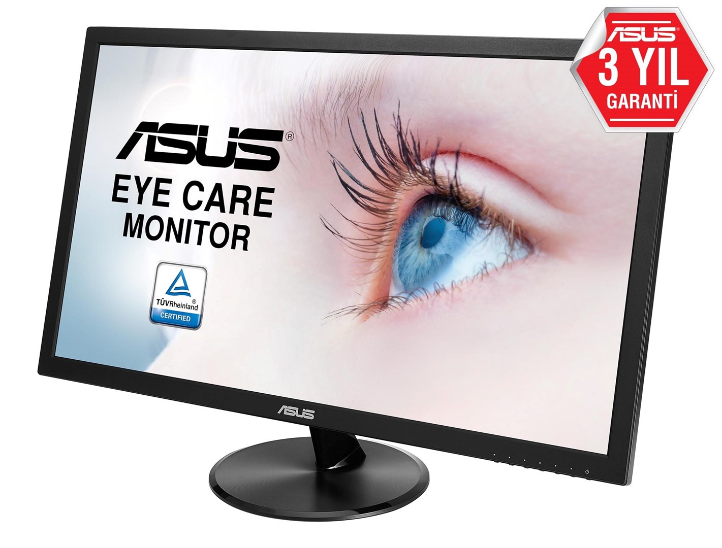 ASUS VP228DE computer monitor 54.6 cm (21.5") 1920 x 1080 pixels Full HD LCD Black