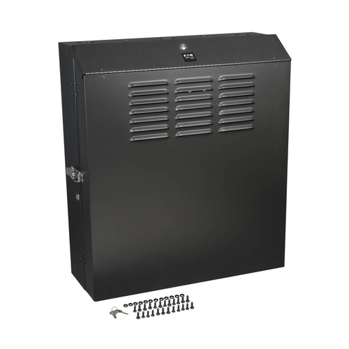 Tripp Lite SRWF5U SmartRack 5U Low-Profile Vertical-Mount Switch-Depth Wall-Mount Rack Enclosure Cabinet