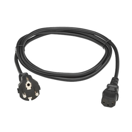 Eaton P054-02M-EU power cable Black 2 m CEE7/7 IEC C13