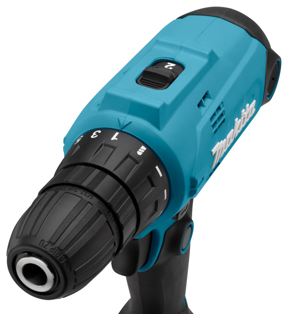 Makita DF0300 drill 1500 RPM Keyless 1.2 kg Black  Blue