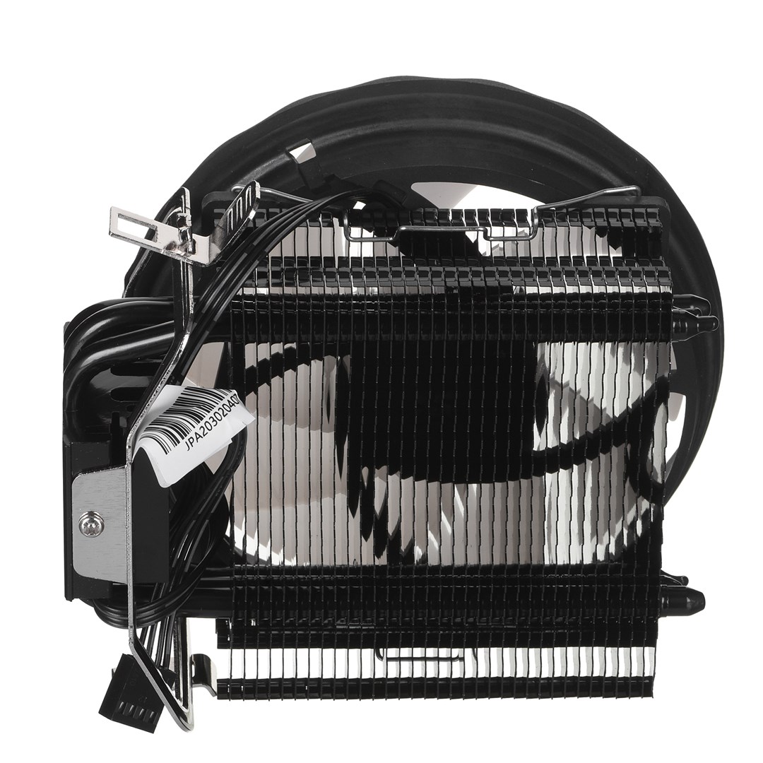 Aerocool Rave 3 FRGB Processor Air cooler 12 cm Black, White 1 pc(s)